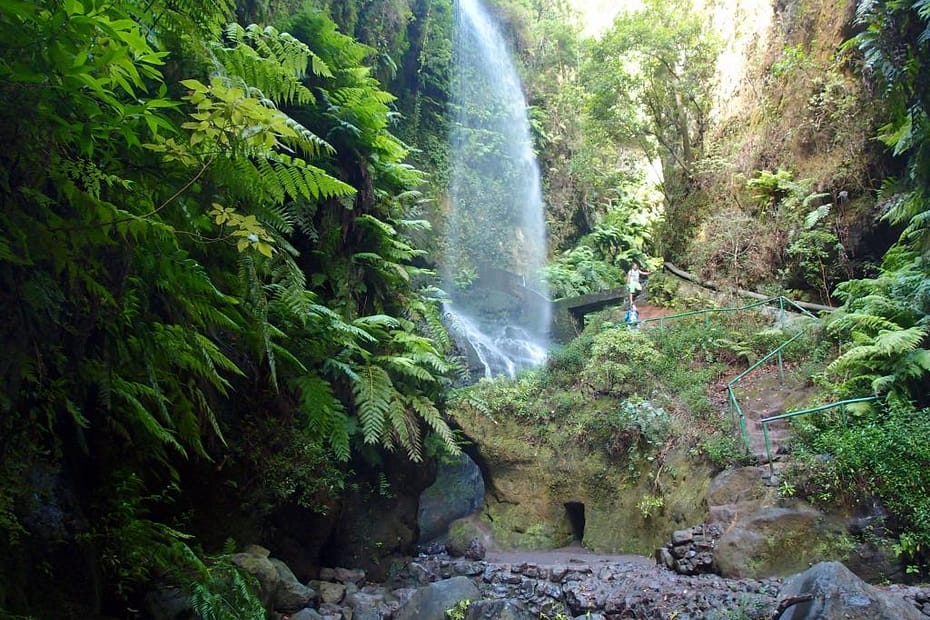 Wasserfall Los Tilos - Outdoor Kanaren